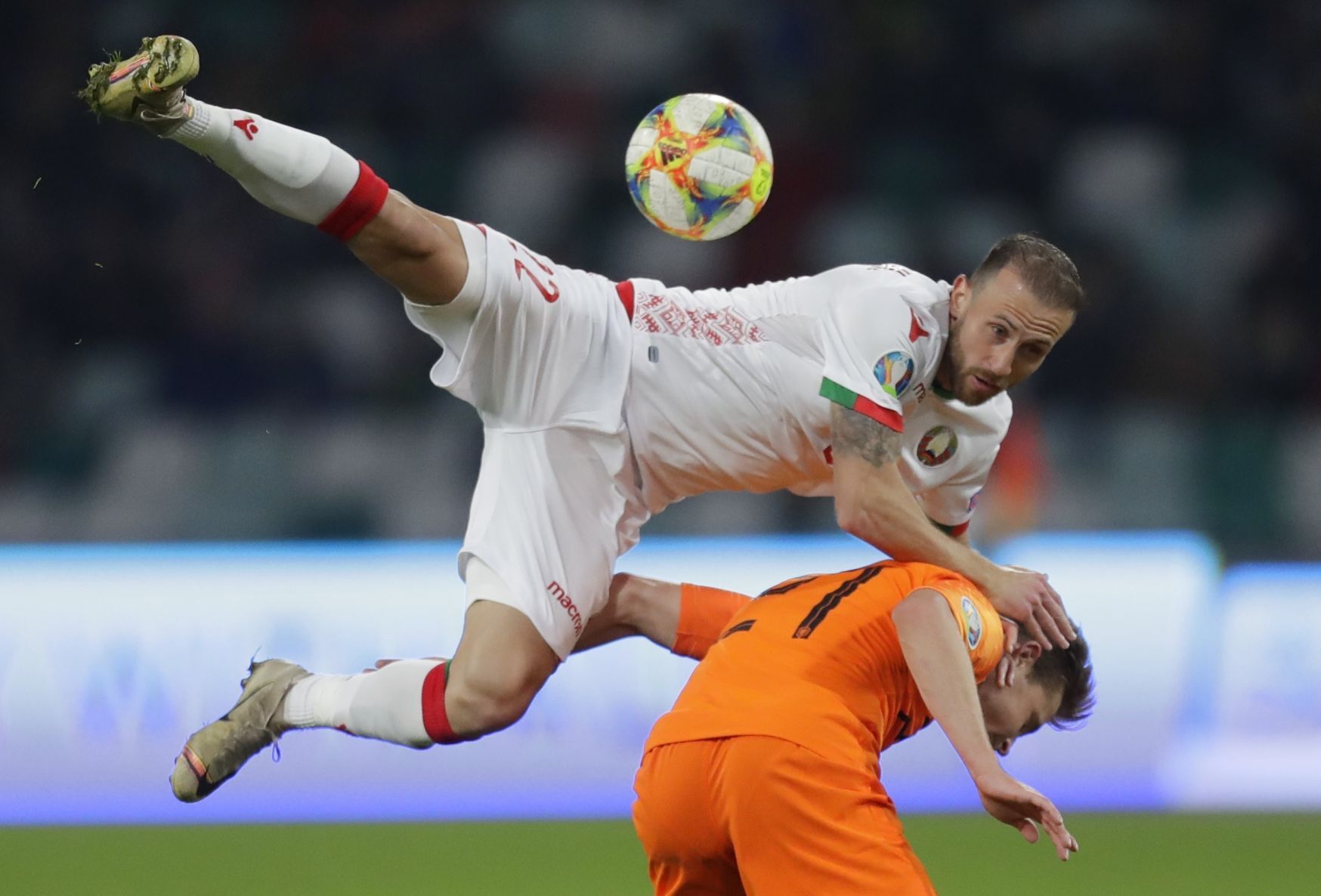 APTOPIX Belarus Netherlands Euro 2020 Soccer